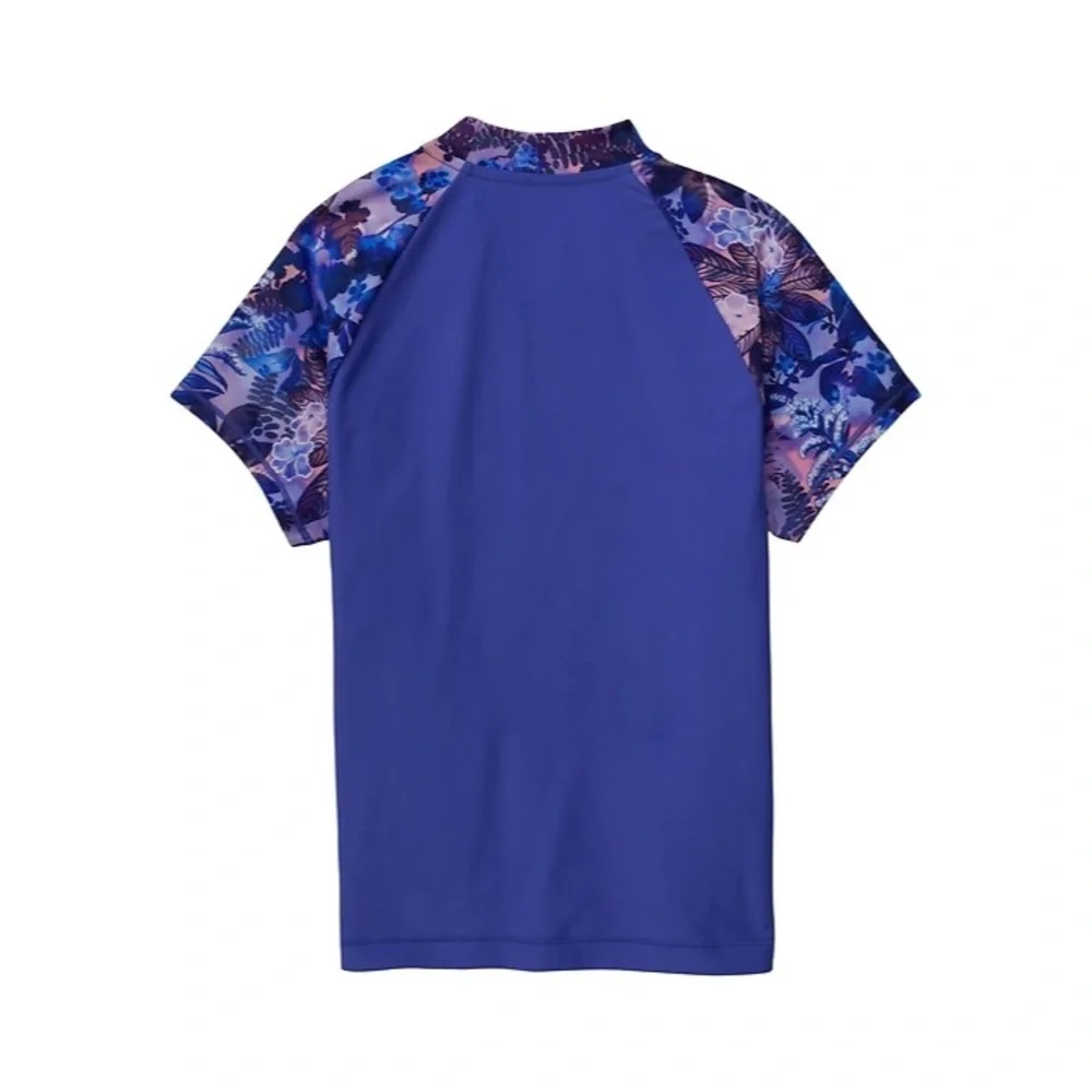 Athleta Girl Mock Neck Rash Guard Girls L/12